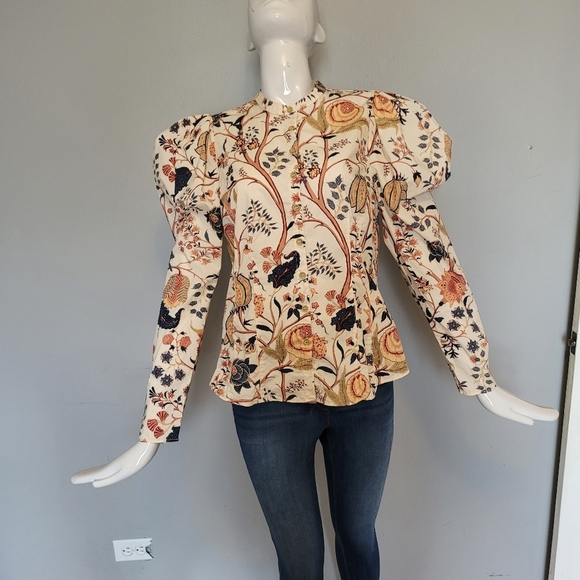 Ulla Johnson Harriet Blouse in Daisy, VGUC, Size 8 - Picture 2 of 9